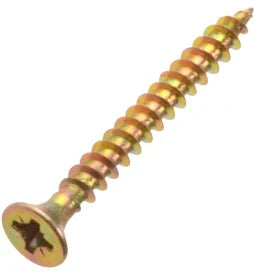 Dekton Single Thread Pozi Countersunk Wood Screws 4.0 x 25mm 100pack