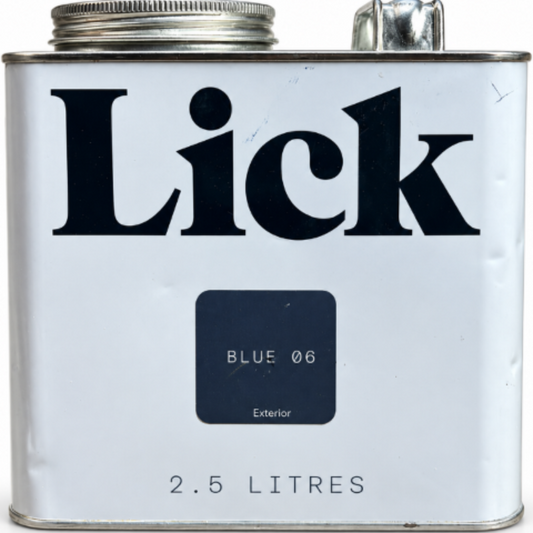 Blue 06 Exterior Lick (2.5 Litres)