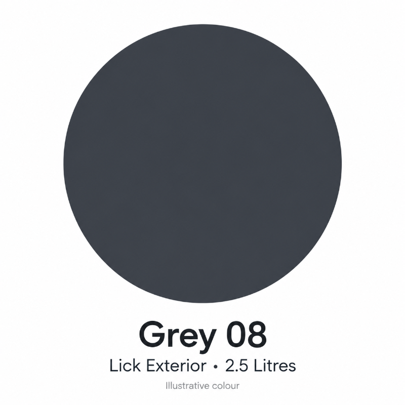 Grey Exterior 08 Lick (2.5 Litres)