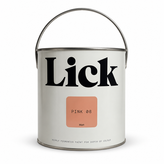 Lick Pink 08 (Matt Emulsion Paint)