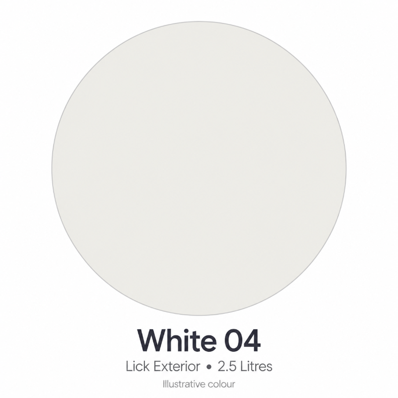 White 04 Exterior (Lick 2.5 Litres)