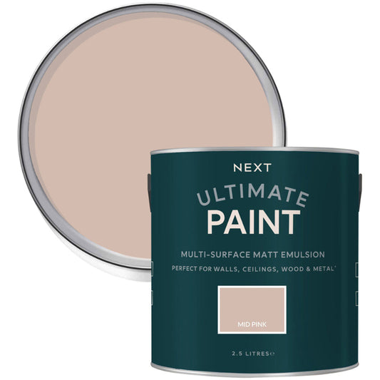 Mid Pink Next Ultimate Paint (2.5 Litres)