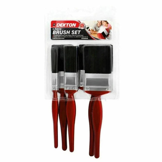 Paint Brush Pro Set 5pc (Dekton)