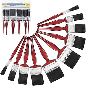 Paint Brush Set 10pc (Assorted Marksman)
