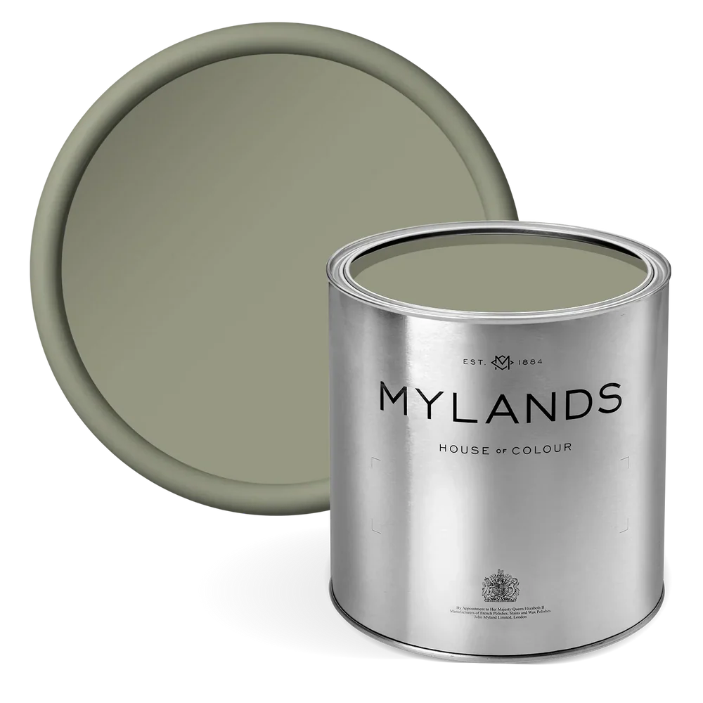 Olive Green Paint (Mylands 2.5 Litres Serpentine No.192)