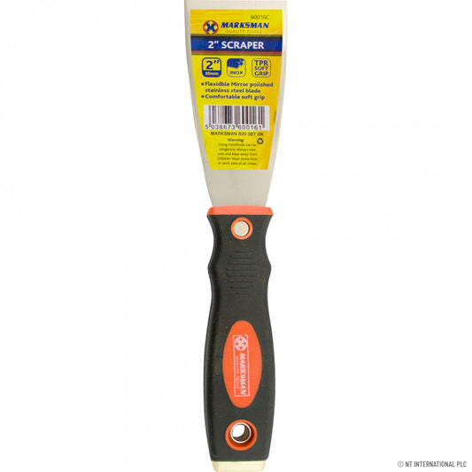 Marksman Mirror Polished Scraper 2"