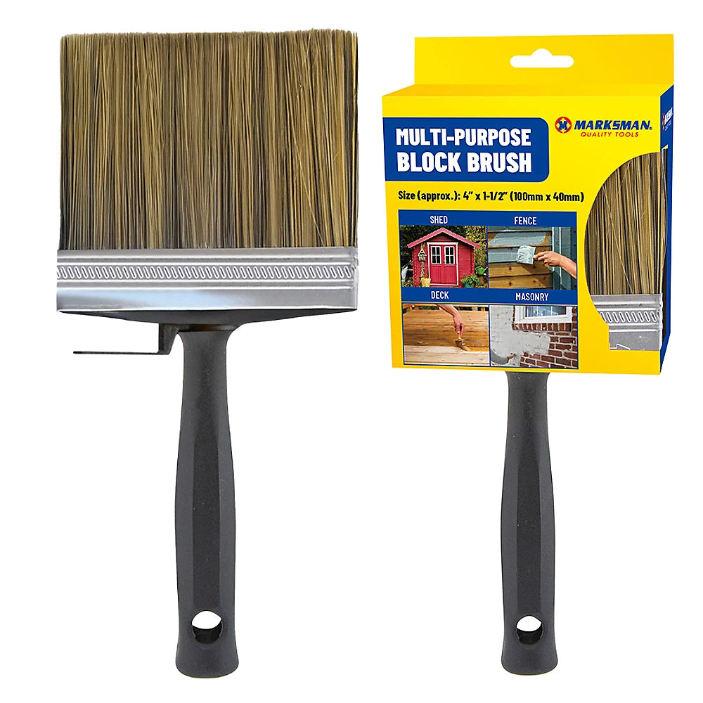 Multi-Purpose Block Paint Brush (Marksman)