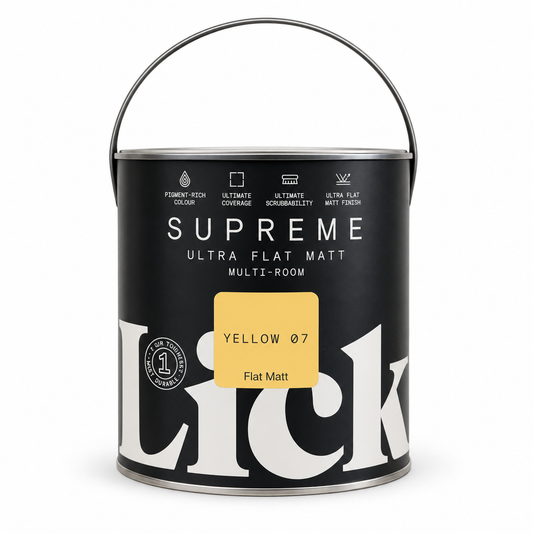 Yellow 07 Flat Matt Emulsion (2.5 Litres)